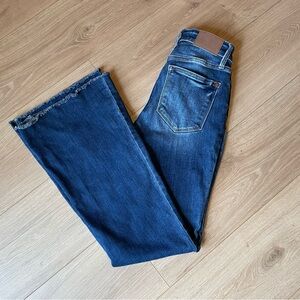 Judy Blue Medium Wash Flare Leg High Rise Jeans
